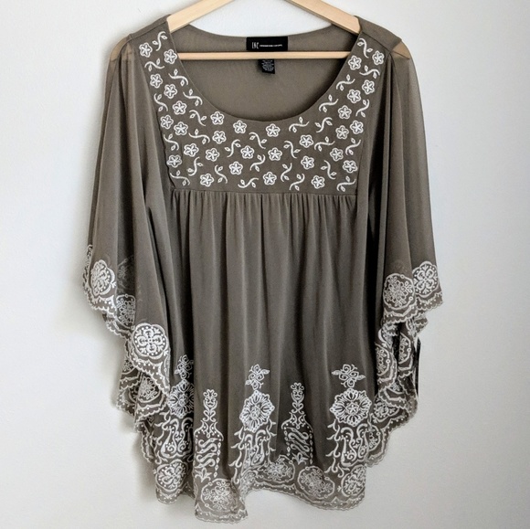 INC International Concepts Tops - NWT INC Floral Tunic